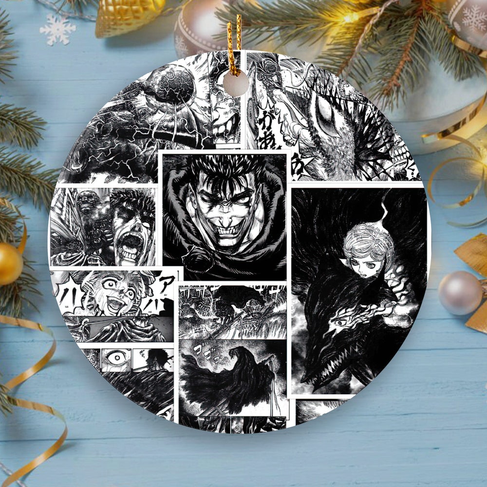 Circle Berserk Birthday Gift Ornament | Anime Ornaments