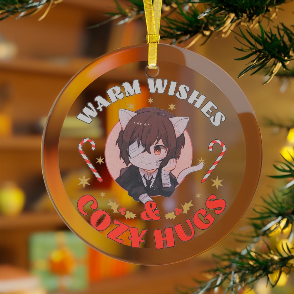 Anime Christmas Ornament Dazai Ornament | Anime Ornaments