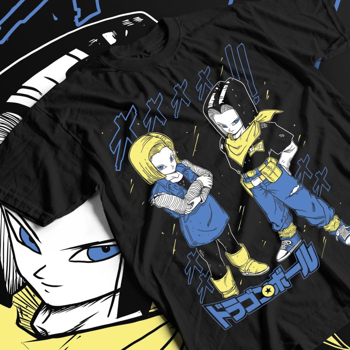 Nysekai  "The Android Twins" Dragon Ball Z  Unisex T-Shirt