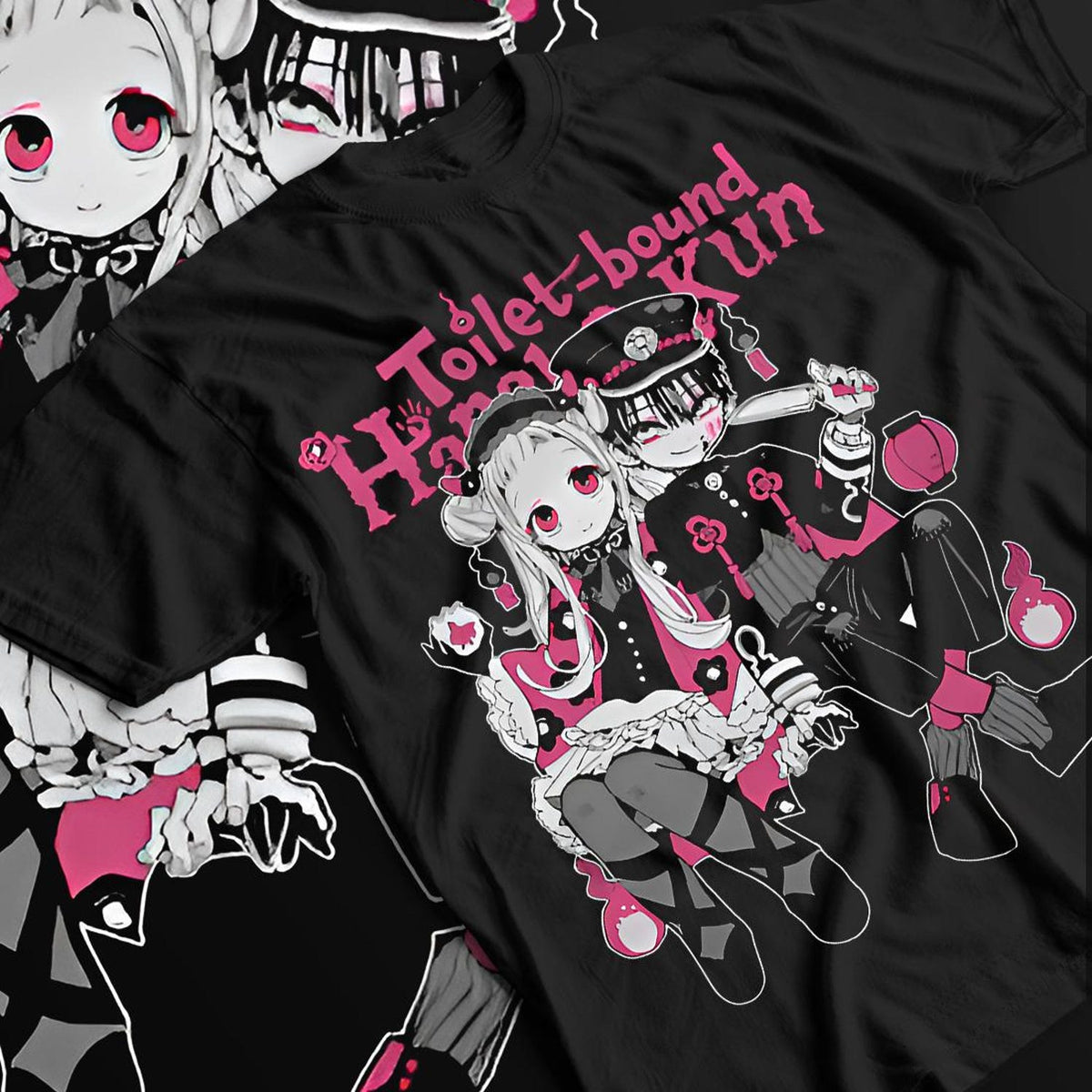 Nysekai  "The Ghost And The Assistant" Toilet-Bound Hanako-Kun  Unisex T-Shirt