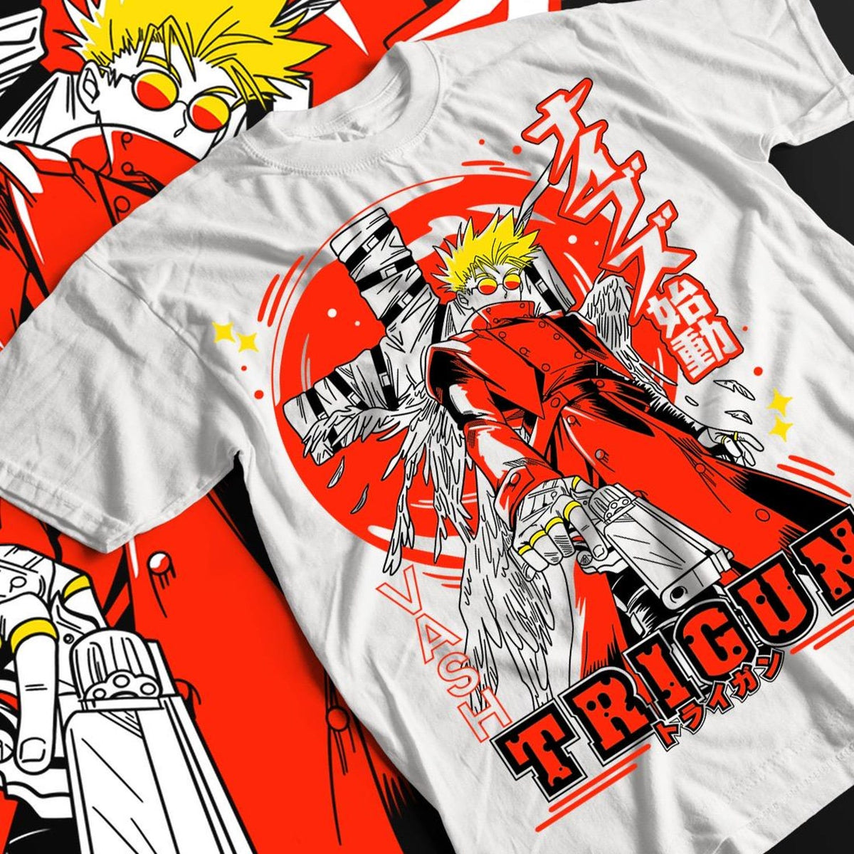 Nysekai  "The Humanoid Typhoon" Trigun  Unisex T-Shirt