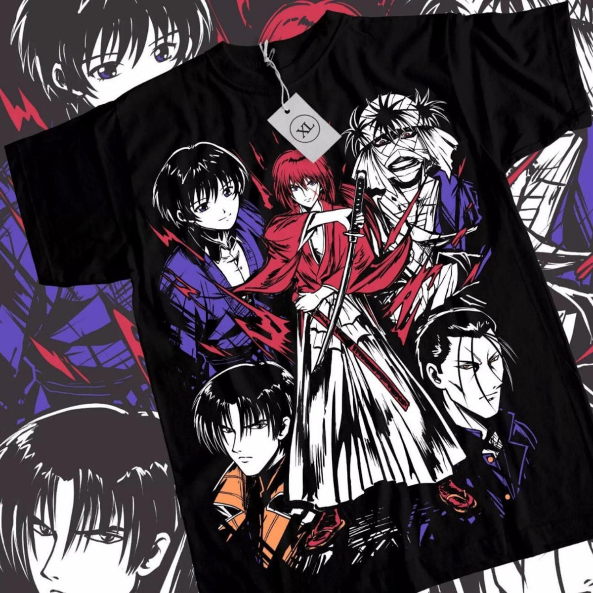 Nysekai  "Legacy Of The Blade" Rurouni Kenshin  Unisex T-Shirt