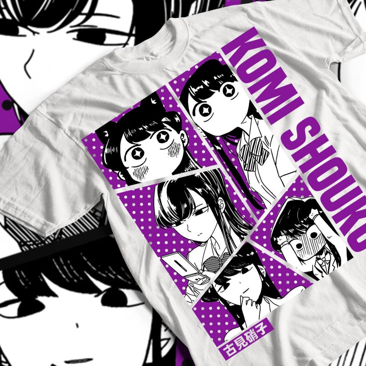 Nysekai  "Social Anxiety Snapshots" Komi Can'T Communicate  Unisex T-Shirt