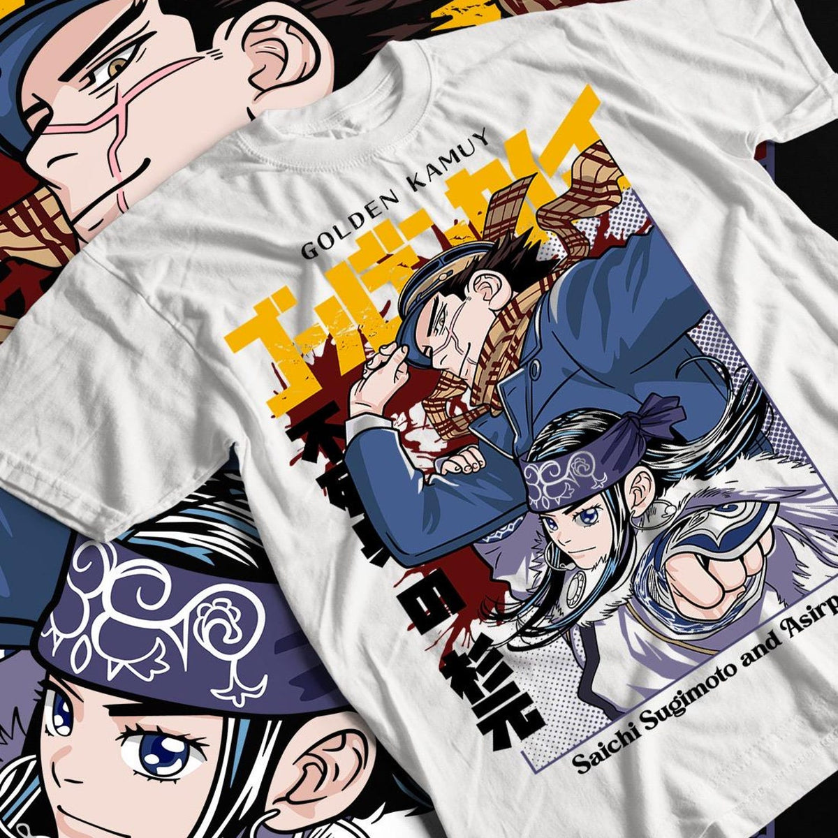 Nysekai  "The Immortal & The Eagle" Golden Kamuy  Unisex T-Shirt