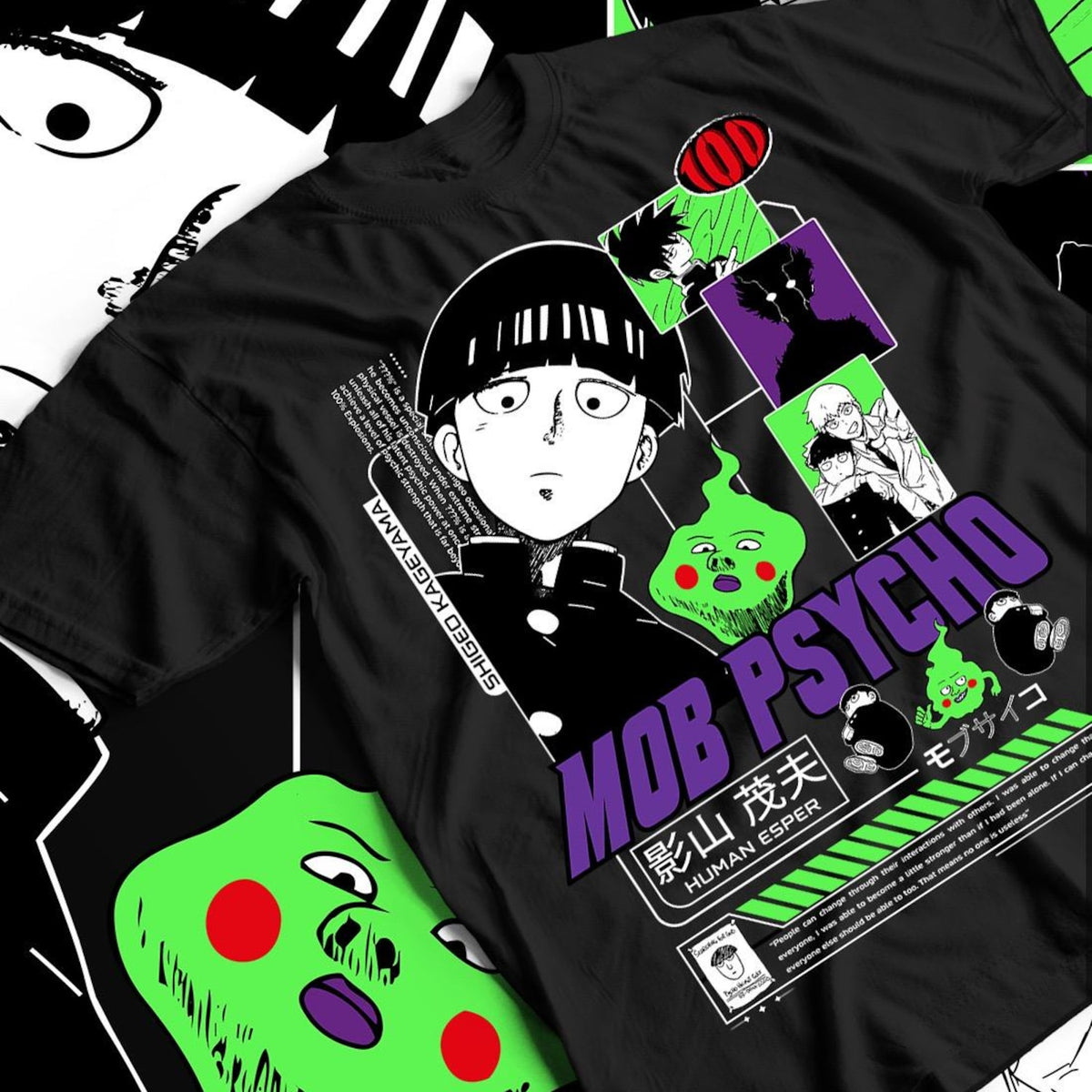 Nysekai  "The Human Esper" Mob Psycho 100  Unisex T-Shirt