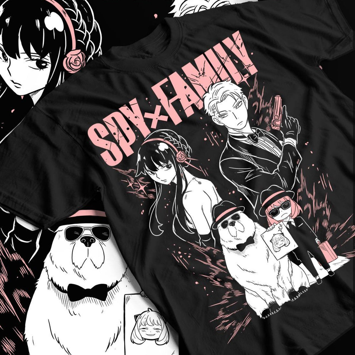 Nysekai  "The Forger Family" Spy X Family  Unisex T-Shirt