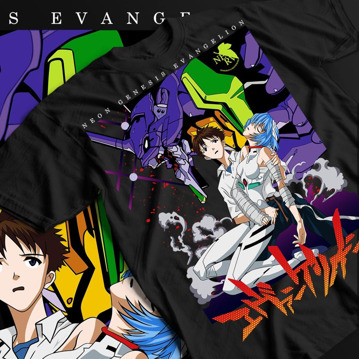 Nysekai  "Third Impact" Neon Genesis Evangelion  Unisex T-Shirt