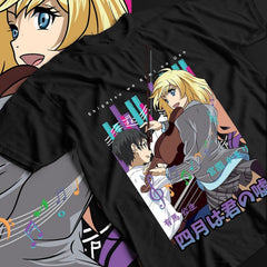Nysekai  "Melodic Resistance" Your Lie In April  Unisex T-Shirt