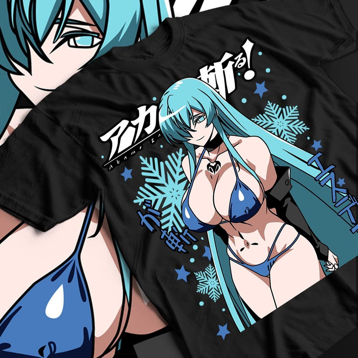 Nysekai  "The Ice Queen" Akame Ga Kill  Unisex T-Shirt