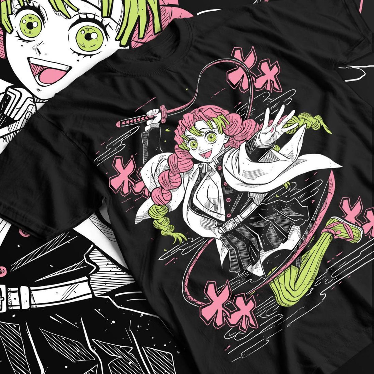 Nysekai  "The Love Hashira's Heartbeat" Demon Slayer  Unisex T-Shirt