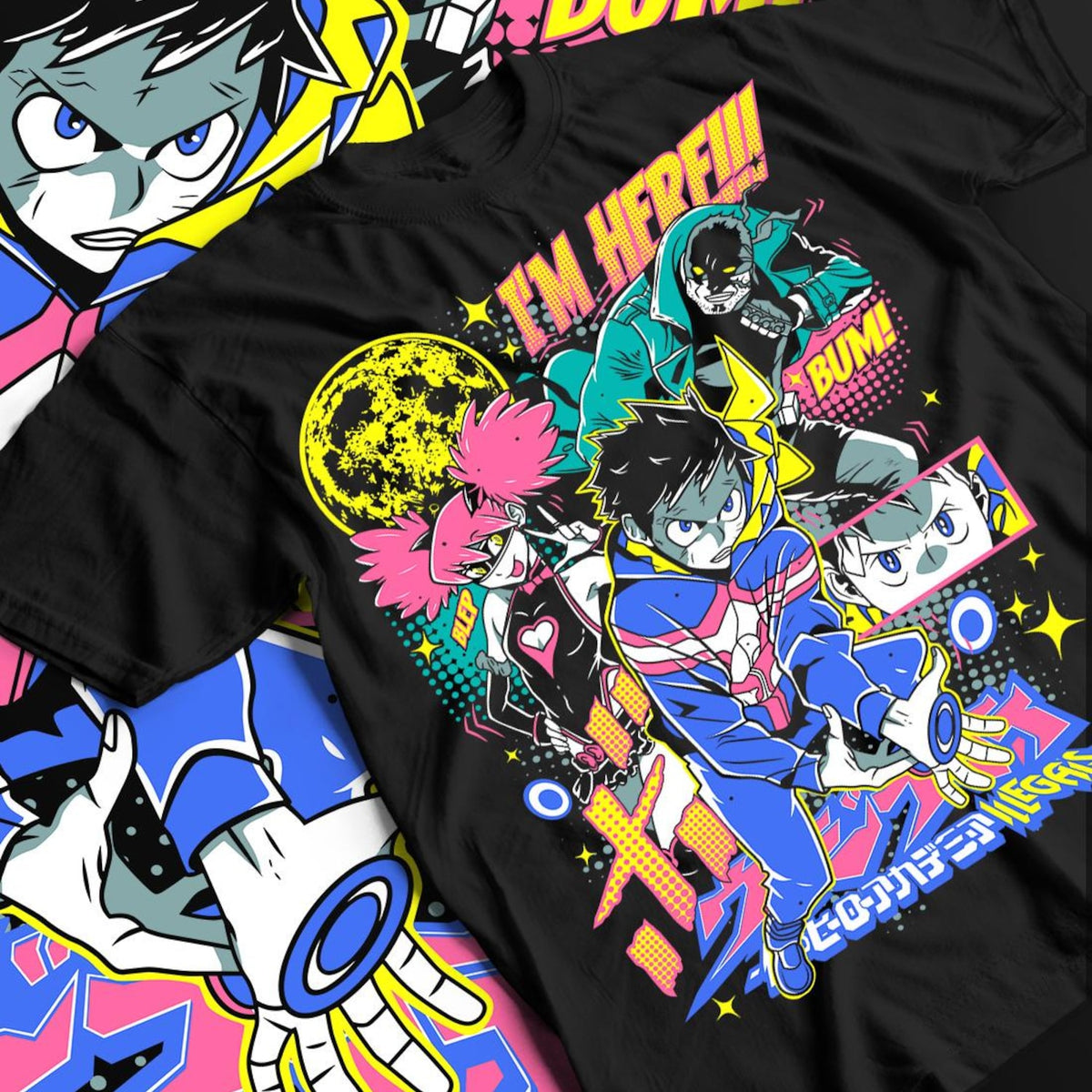 Nysekai  "The Vigilante's Resolve" My Hero Academia  Unisex T-Shirt