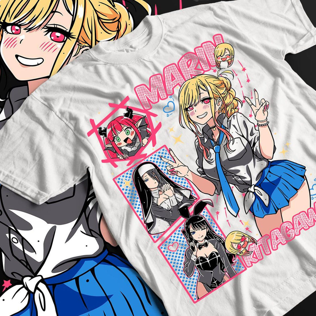 Nysekai  "The Cosplay Queen's Palette" My Dress-Up Darling  Unisex T-Shirt