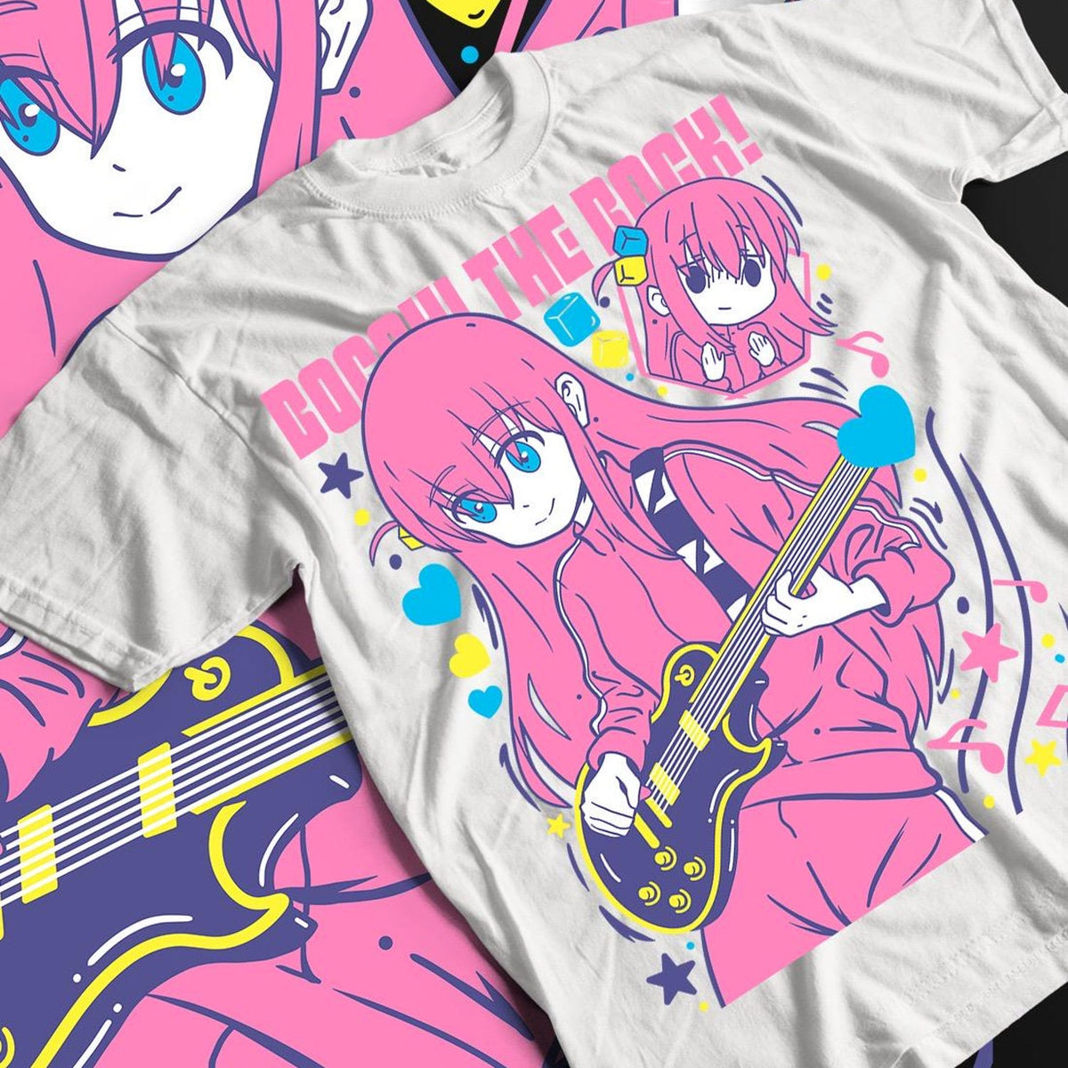 Nysekai  "The Socially Anxious Guitarist" Bocchi The Rock!  Unisex T-Shirt