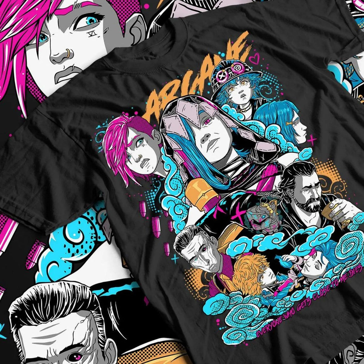 Nysekai  "The Lost Children Of Zaun" Arcane  Unisex T-Shirt