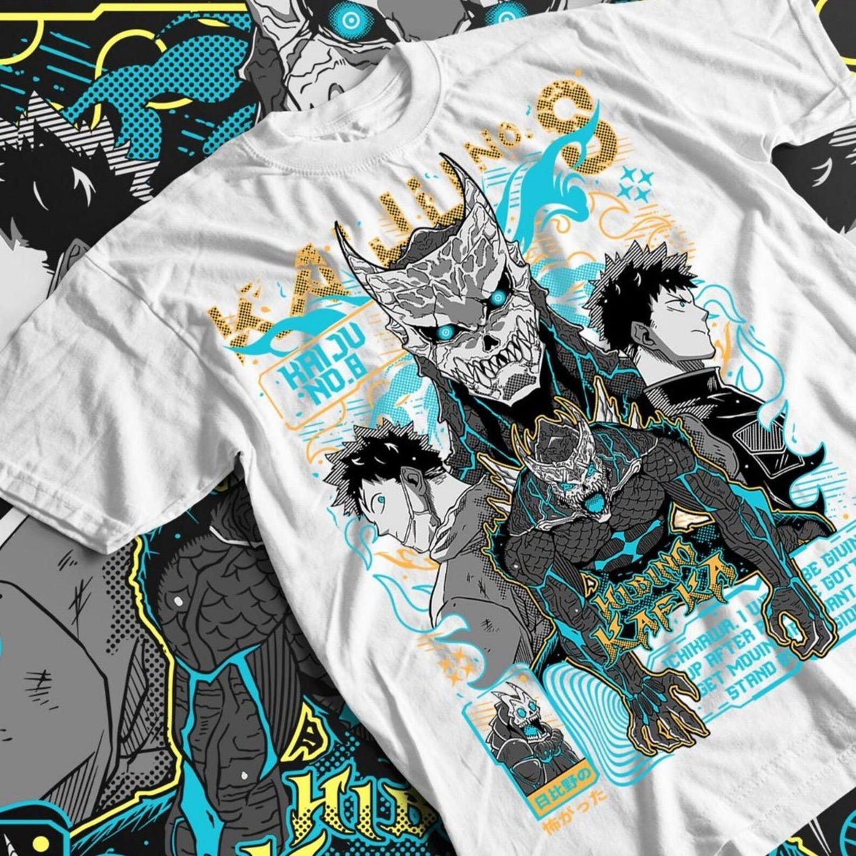 Nysekai  "The Kaiju Transformation" Kaiju No. 8  Unisex T-Shirt