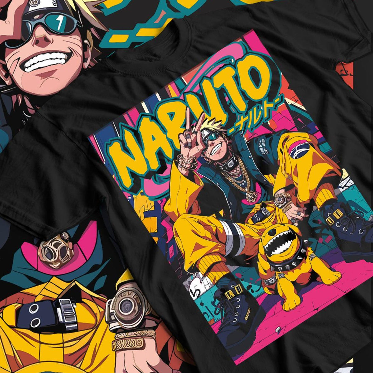 Nysekai  "The Hidden Leaf's Hype" Naruto  Unisex T-Shirt