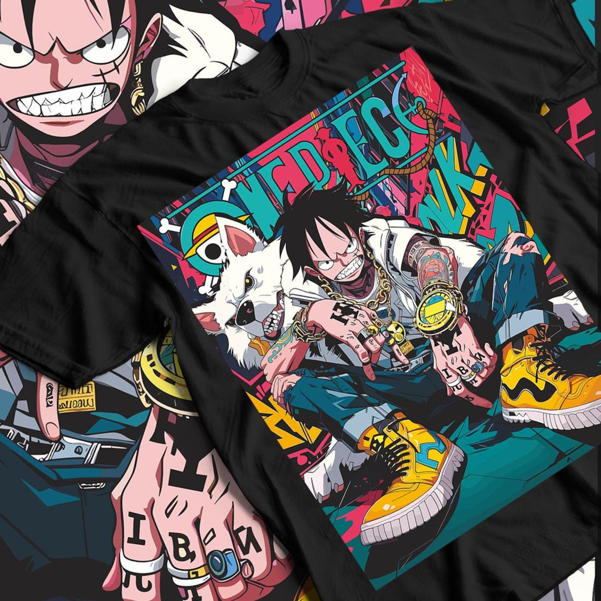 Nysekai  "The Pirate King's Hype" One Piece  Unisex T-Shirt