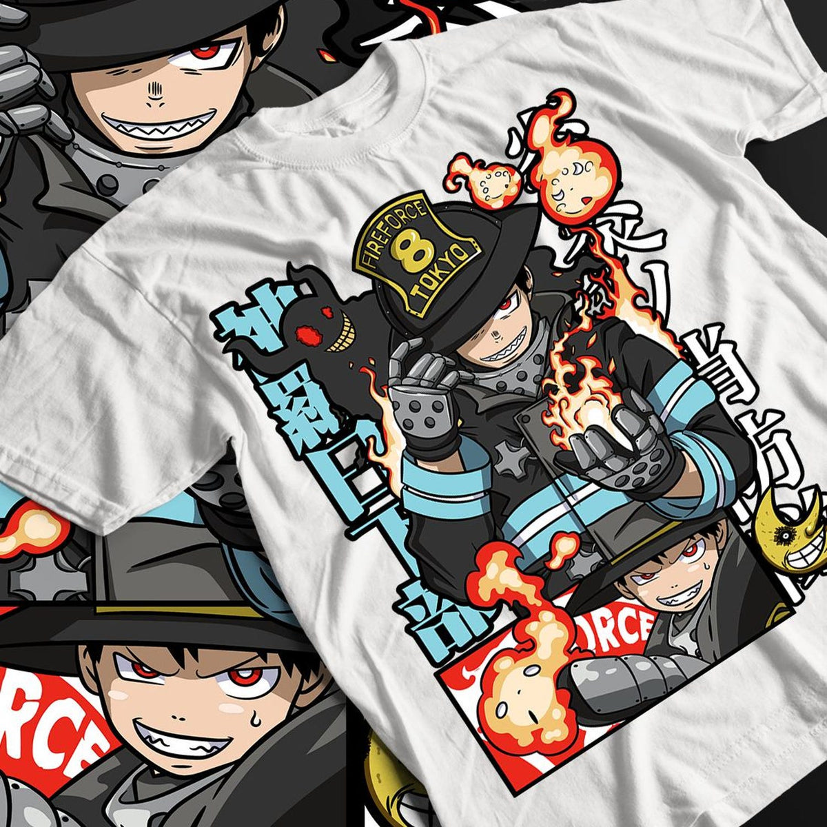 Nysekai  "Adrenaline Burst" Fire Force  Unisex T-Shirt