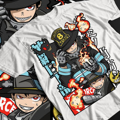 Nysekai  "Adrenaline Burst" Fire Force  Unisex T-Shirt