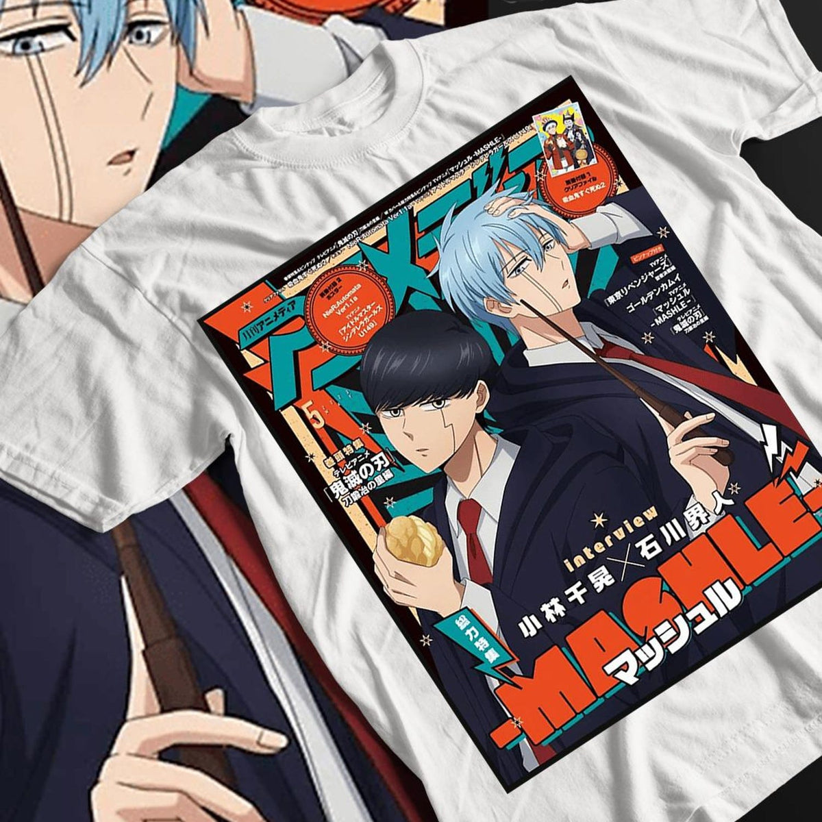 Nysekai  "Cream Puff Chronicles" Mashle  Unisex T-Shirt