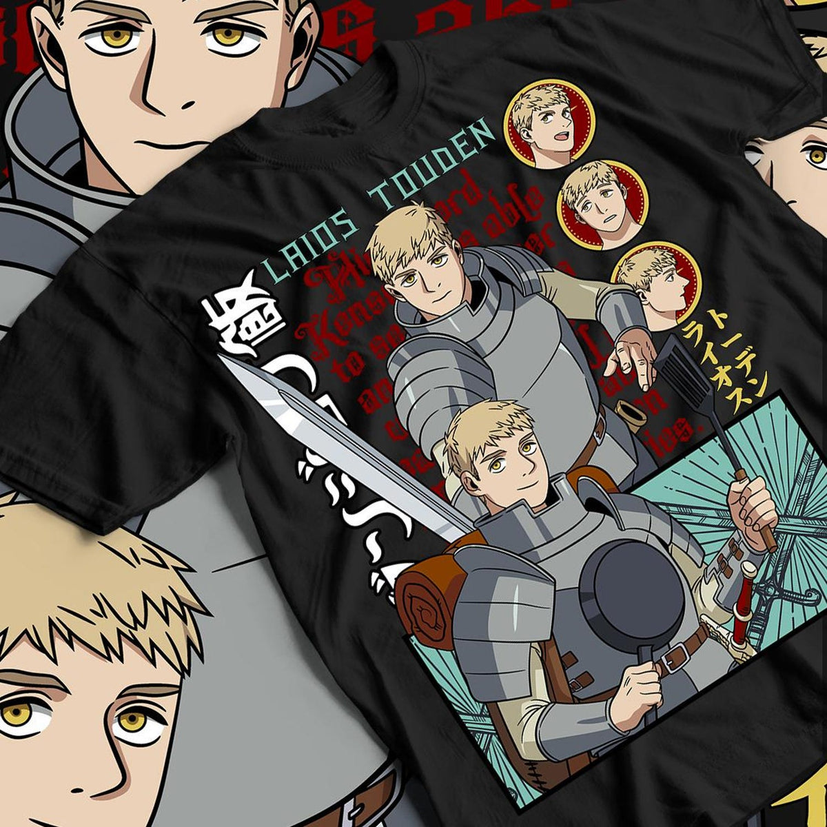 Nysekai  "The Dungeon's Gourmet Knight" Delicious In Dungeon  Unisex T-Shirt