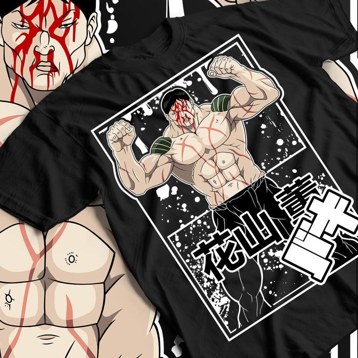 Nysekai  "The Standing Man's Scars" Baki Hanma  Unisex T-Shirt