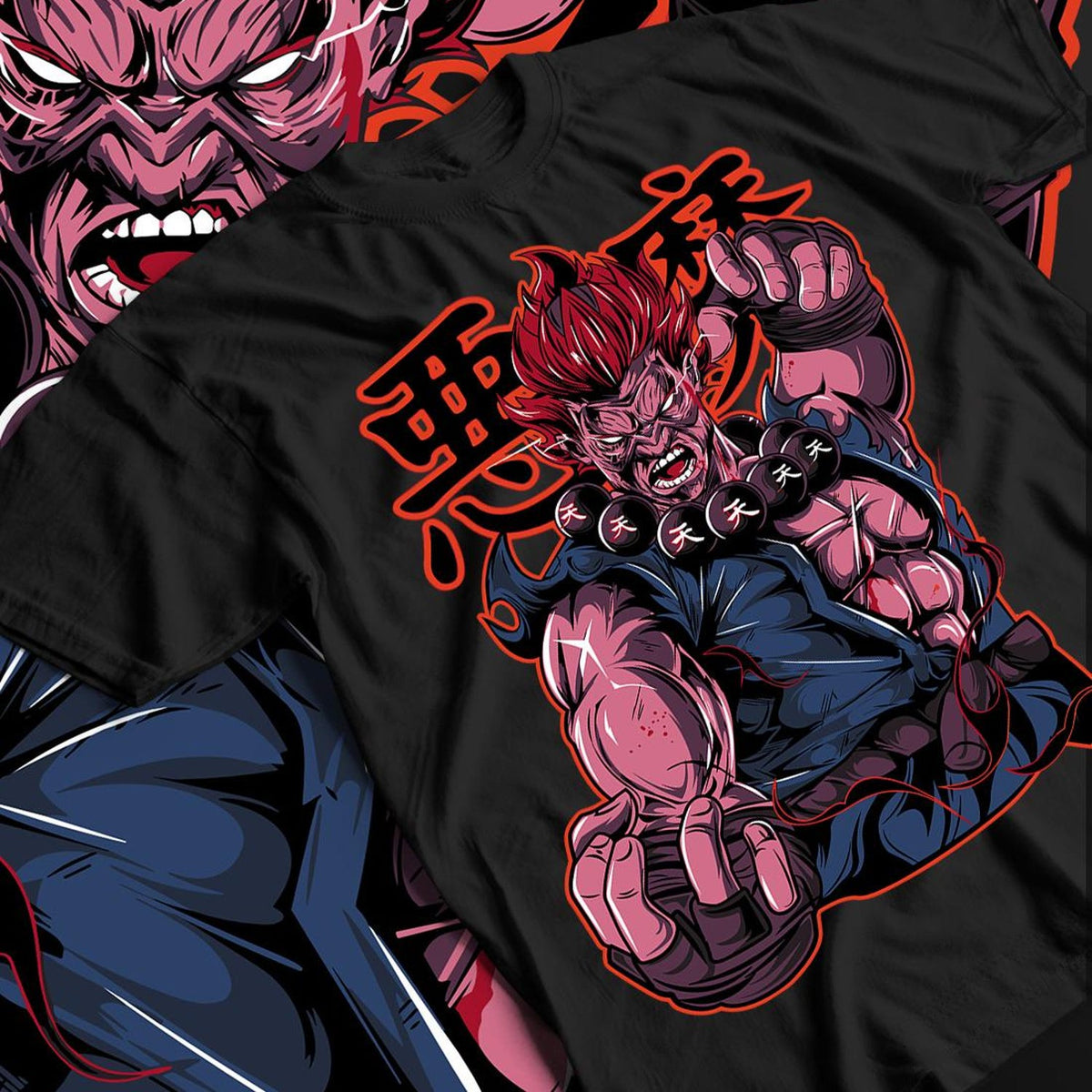 Nysekai  "The Raging Demon's Descent" Street Fighter  Unisex T-Shirt
