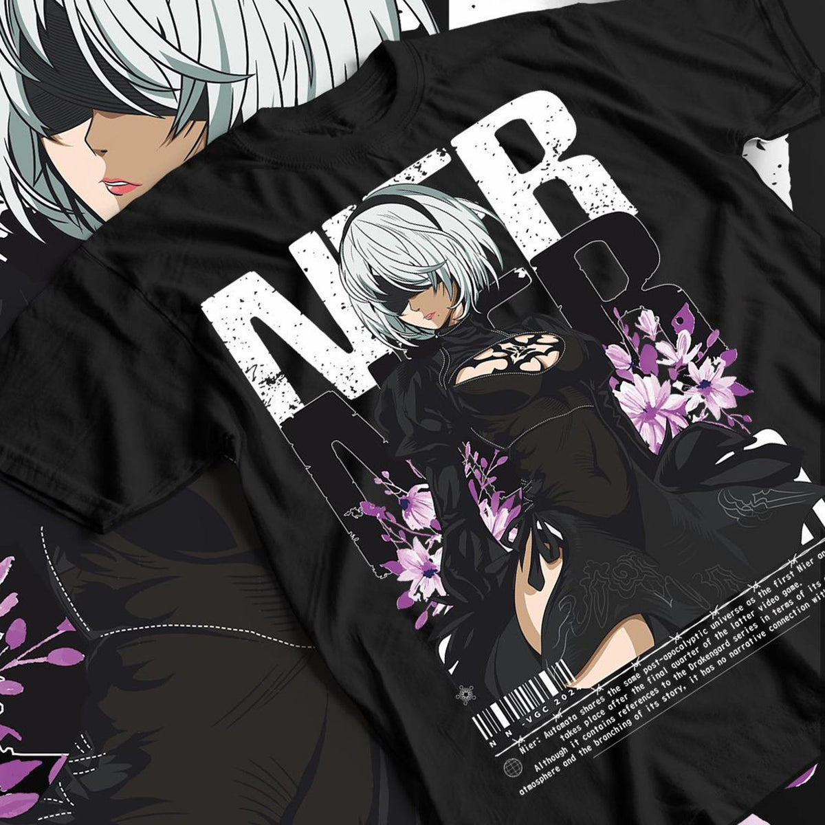 Nysekai  "The Yorha Unit's Resolve" Nier: Automata  Unisex T-Shirt