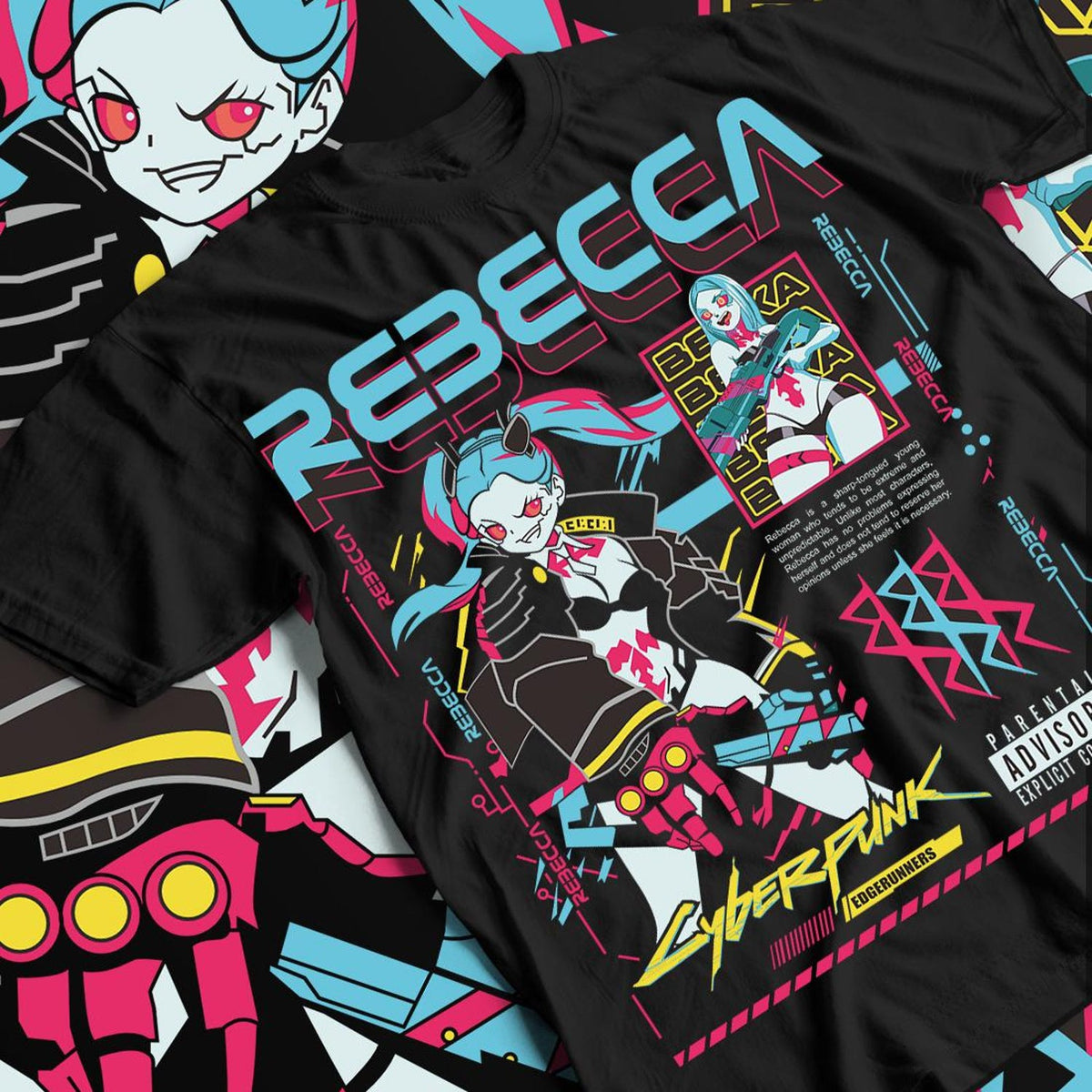 Nysekai  "The Shotgun Solo" Cyberpunk: Edgerunners  Unisex T-Shirt