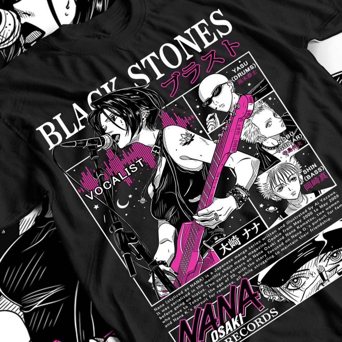 Nysekai  "The Black Stones' Resonance" Nana  Unisex T-Shirt
