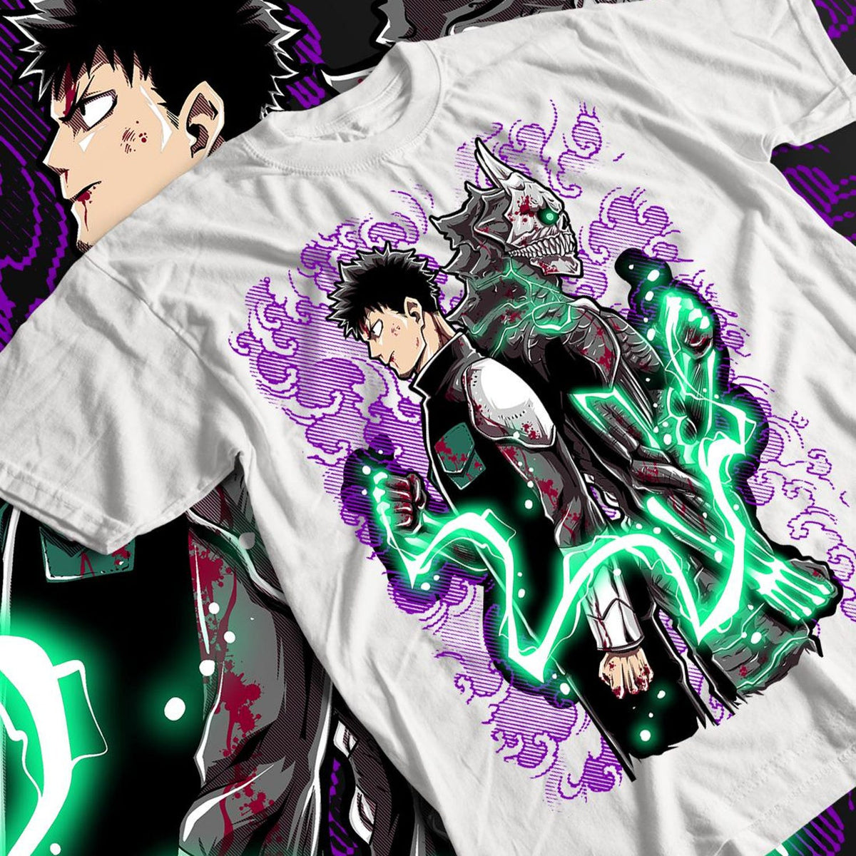 Nysekai  "Defense Force" Kaiju No. 8  Unisex T-Shirt