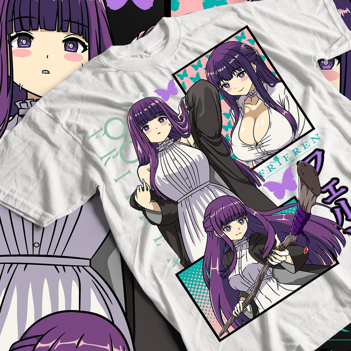 Nysekai  "The First-Class Mage's Apprentice" Frieren: Beyond Journey's End  Unisex T-Shirt