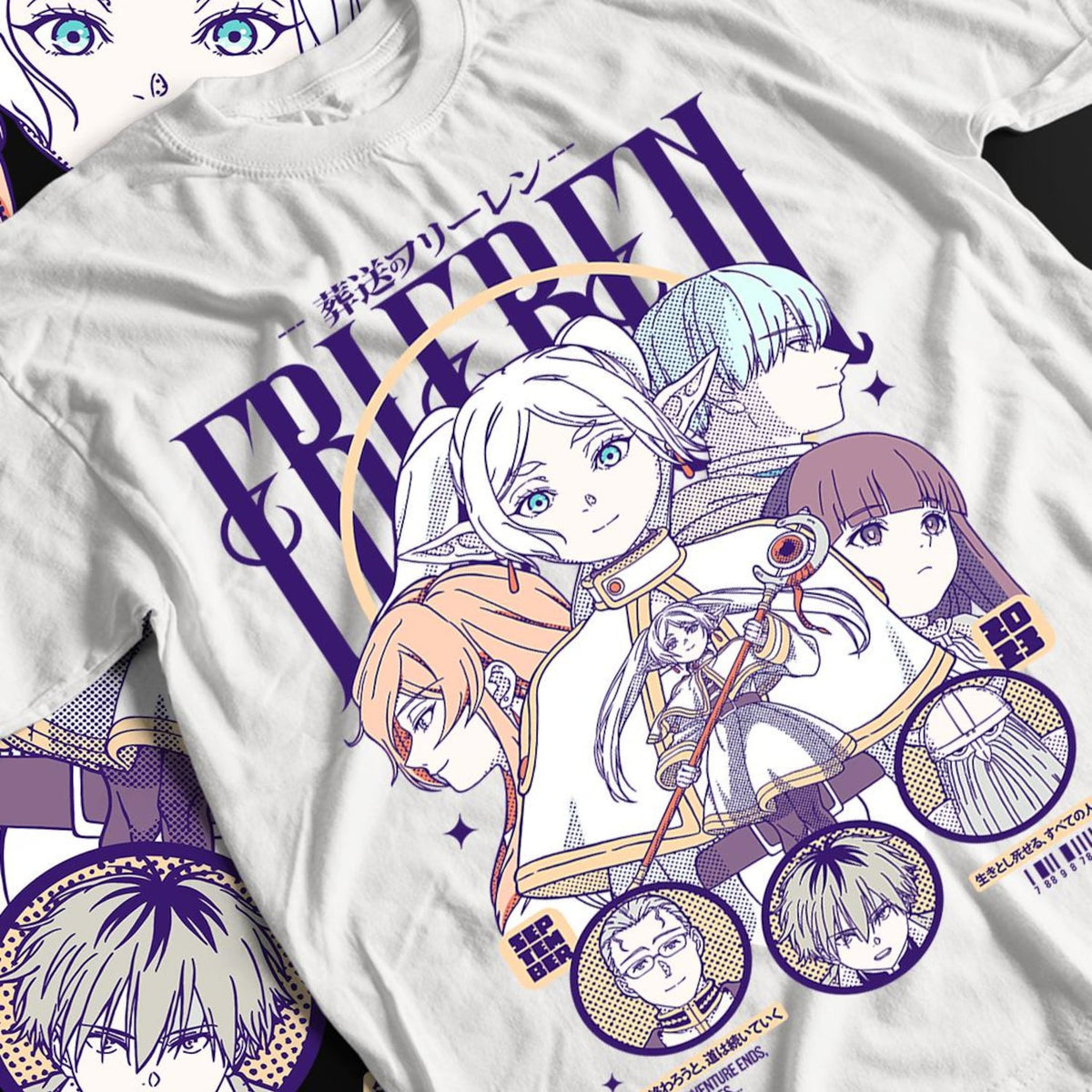 Nysekai  "The Mage's Long Journey" Frieren  Unisex T-Shirt