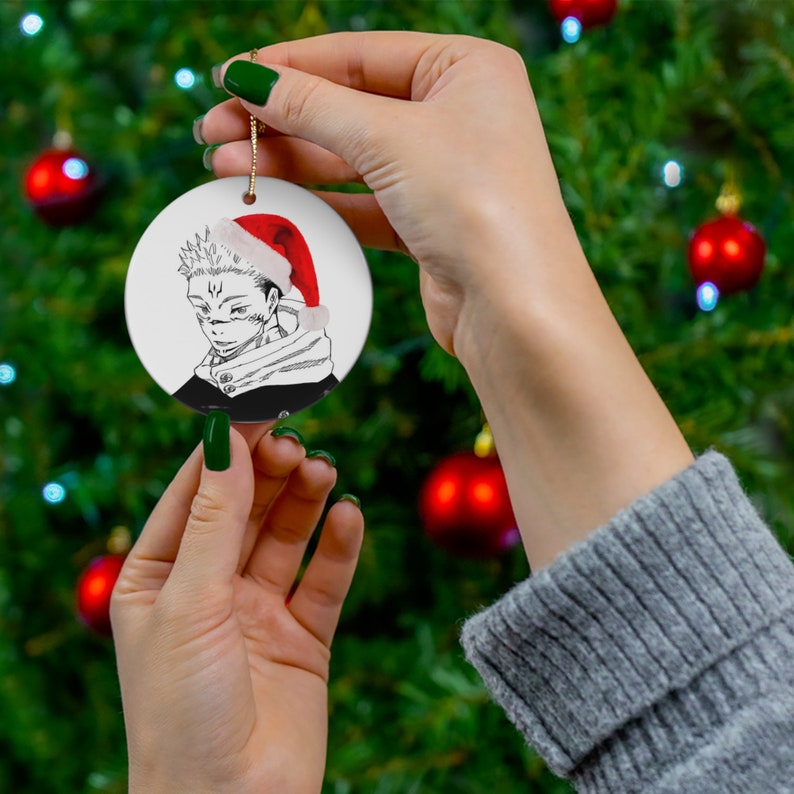 Jujutsu Kaisen Ceramic Christmas Ornament | Anime Ornaments