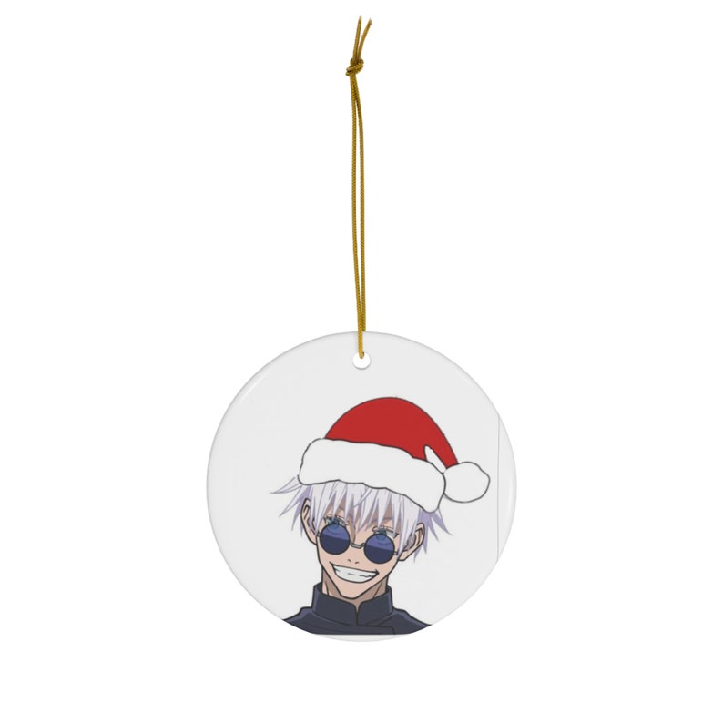 Jujutsu Kaisen Main Character Jojo Ceramic Christmas Ornament | Anime Ornaments