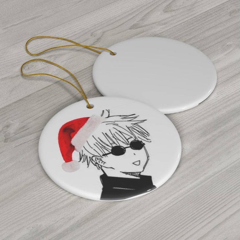 Jujutsu Kaisen JoJo Ceramic Christmas Ornament | Anime Ornaments