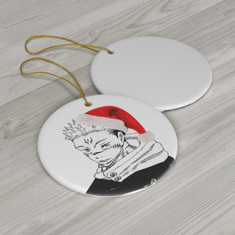 Jujutsu Kaisen Ceramic Christmas Ornament | Anime Ornaments