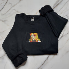 Anime Embroidered Sweatshirt, Embroidered Anime Shirt, Anime Shirt, Embroidered Shirt, Embroidered Hoodie, Anime Tee EKNYA024