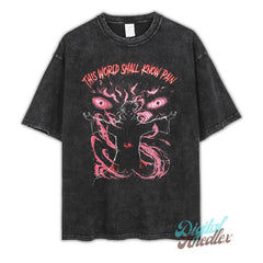 Anime Japanese Shirt, Vintage Anime Shirt, Anime Shirt, Manga Shirt, Retro and Vintage Style, Gift for him,Gift for her,Anime Washed T-shirt