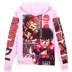 Ippo Makunouchi Hajime no Ippo Streetwear Zip Hoodie Jacket
