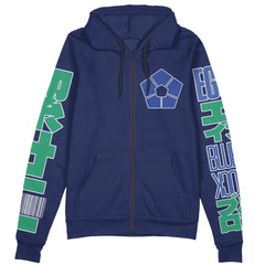 Isagi Yoichi Blue Lock Streetwear Zip Hoodie Jacket