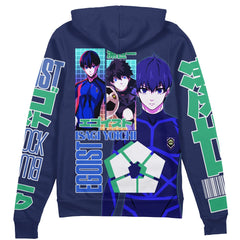 Isagi Yoichi Blue Lock" Streetwear Zip Hoodie Jacket