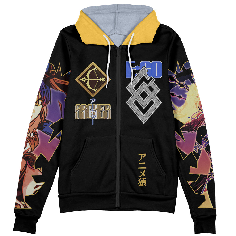 Ishtar Fate Grand Order Streetwear Zip Hoodie Jacket