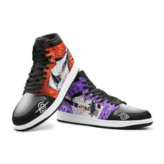 Itachi and Sasuke Clan Susano Ninja V2 Mid 1 Basketball Shoes