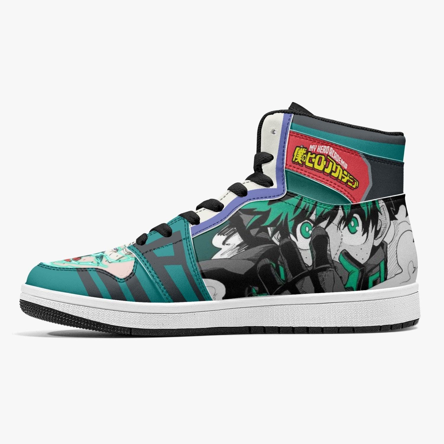 Izuku Midoriya My Hero Academia Mid 1 Basketball Shoes for Kids