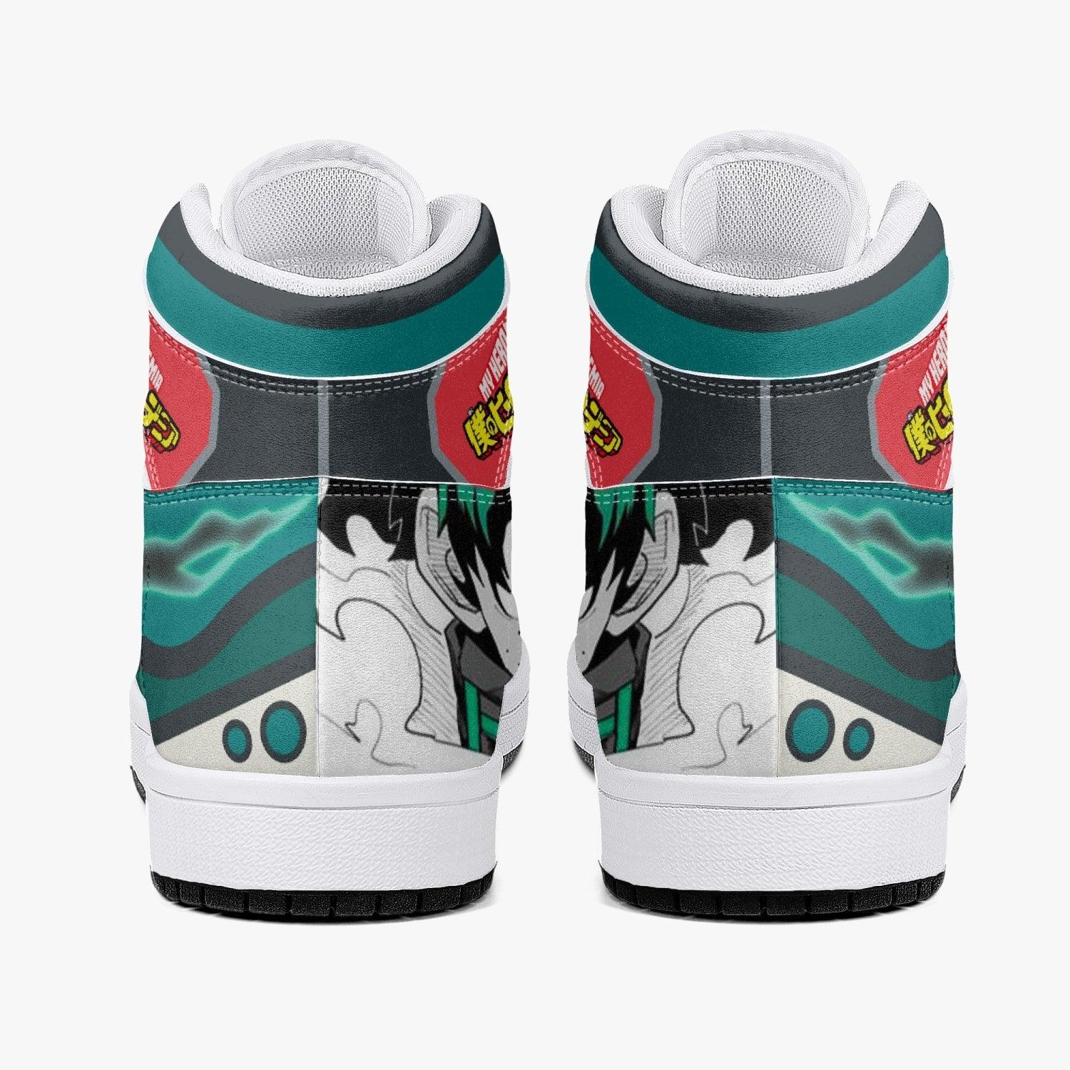 Izuku Midoriya My Hero Academia Mid 1 Basketball Shoes for Kids