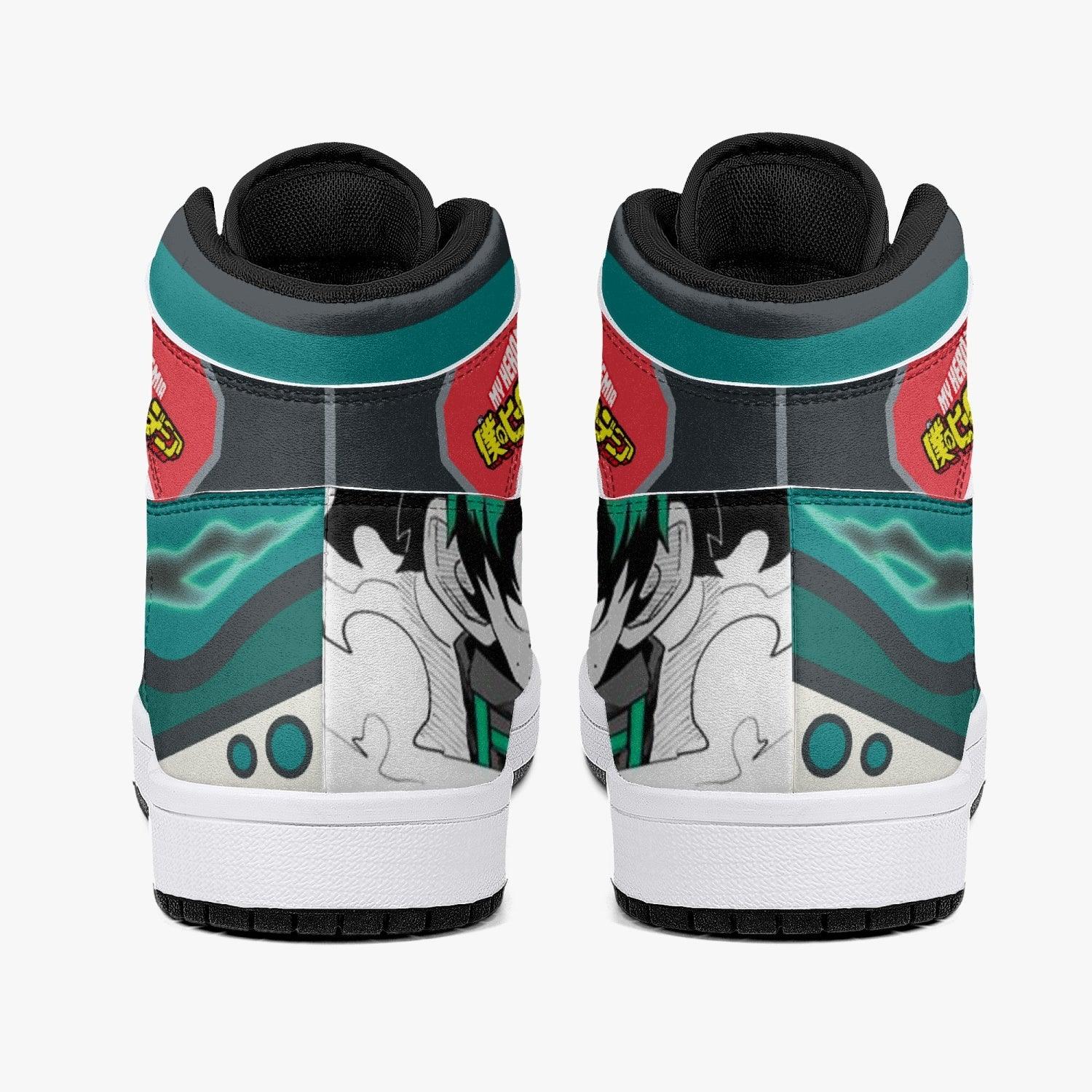 Izuku Midoriya My Hero Academia Mid 1 Basketball Shoes for Kids