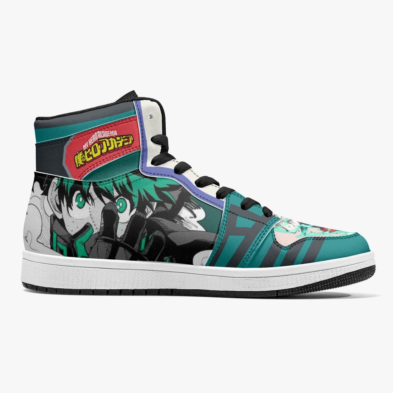 Izuku Midoriya My Hero Academia Mid 1 Basketball Shoes for Kids