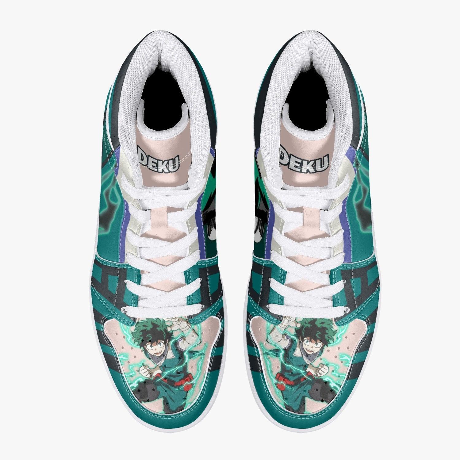 Izuku Midoriya My Hero Academia Mid 1 Basketball Shoes