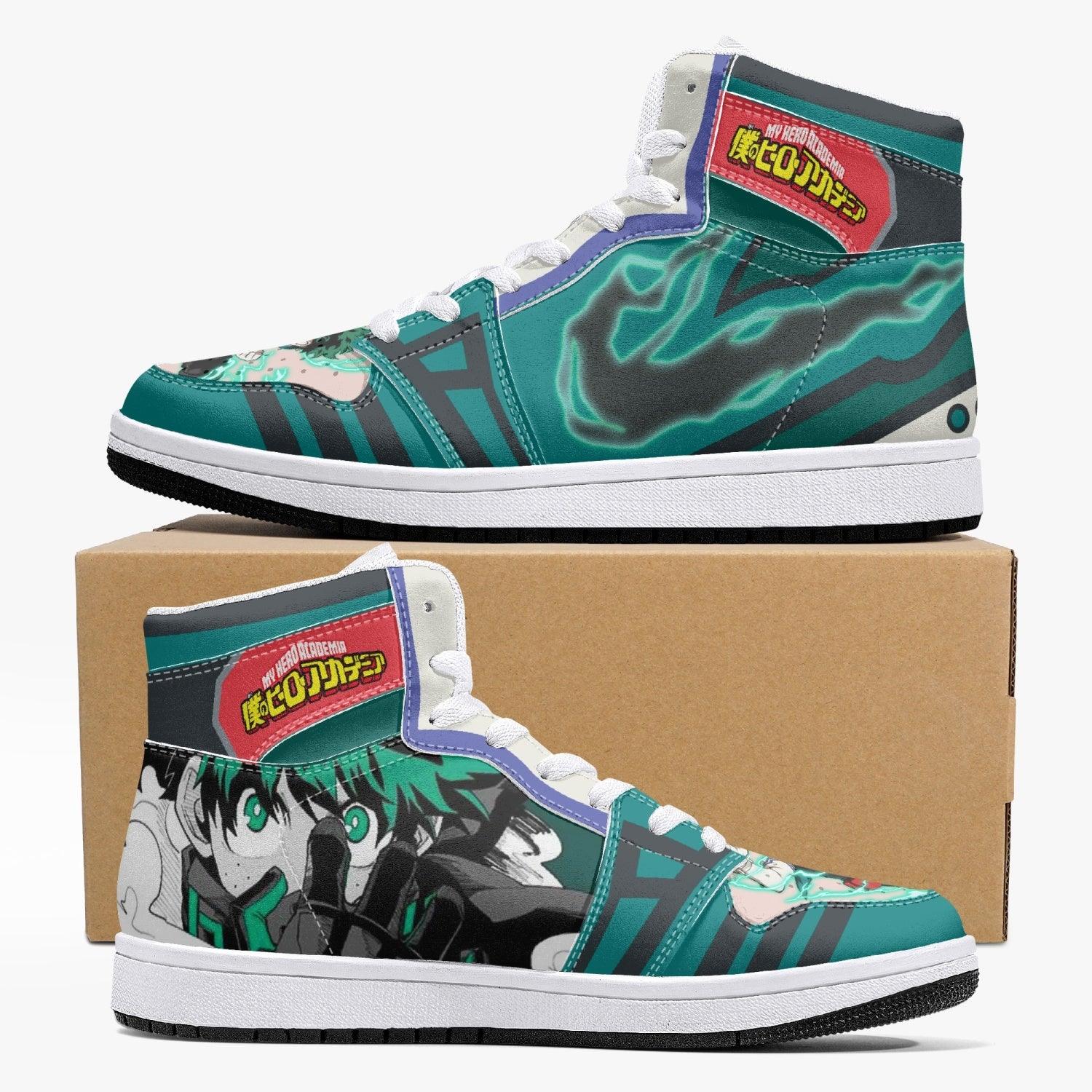 Izuku Midoriya My Hero Academia Mid 1 Basketball Shoes